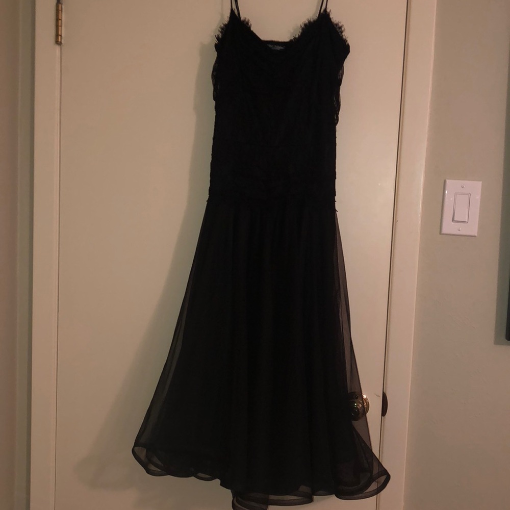 Betsey Johnson Lace and tulle dress.